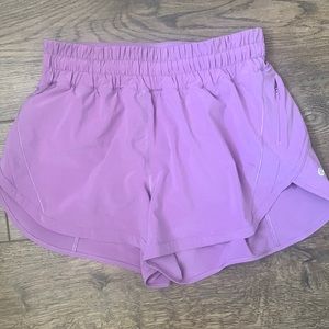 Lululemon track that high rise short 3”